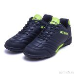 Бутсы ATEMI SBA004 TURF (темно-синий/ярко-салатовый, 30-35)