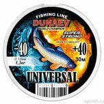 Леска DUNAEV Universal (30 м, 0,30 мм)